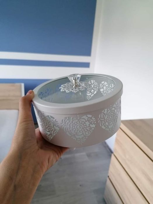 NOWE pudełko ażurowe szkatułka