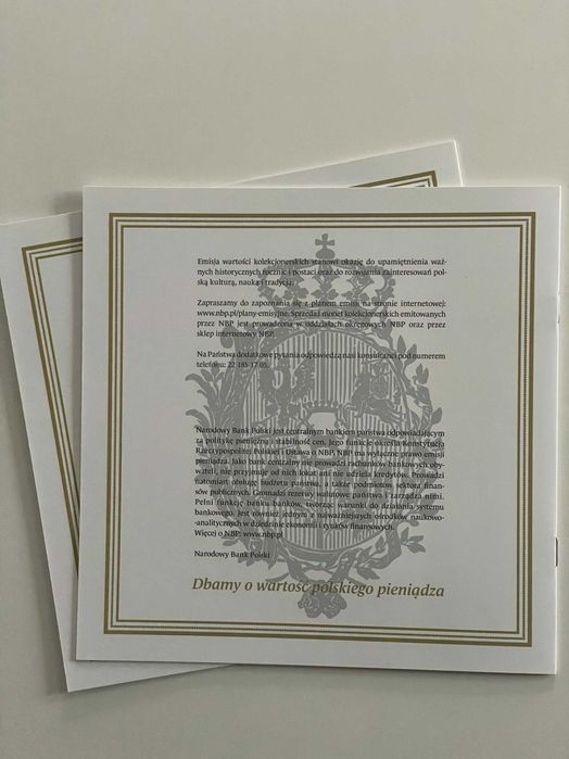 2 szt. 50 zł August III Sas 2023 SSA (w folii secure bag)