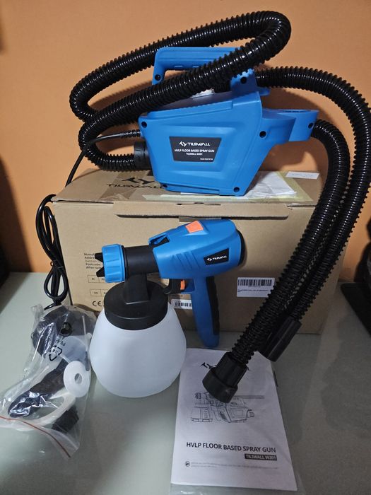 Pulverizador de tinta Tilswall, Pistola de pintura elétrica de 800W HV