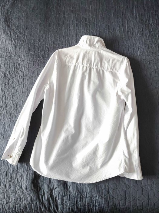 Сорочка жіноча біла Бавовна Colin's Вільна рубашка щільна