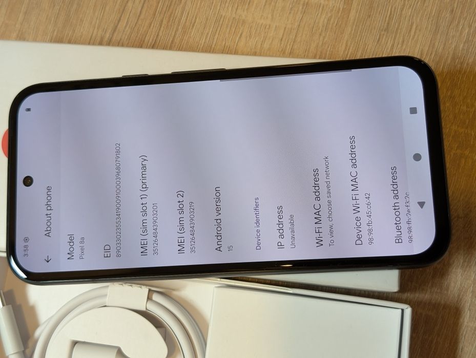 Google pixel 8a 8/128