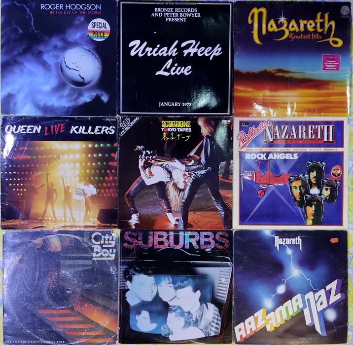 Rock,Prog Rock,Hard rock, Pop rock - Фірмові вінілові платівки