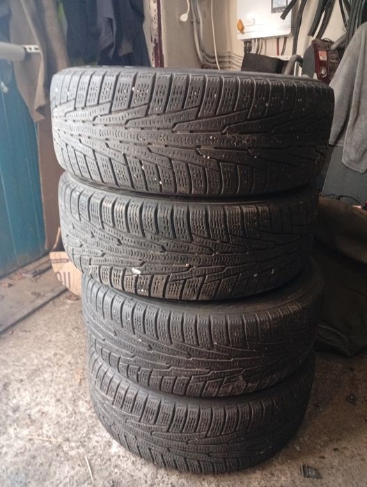 Колеса шини диски нокіан зима 205/55/16 Рено меган сценік 2 сандеро