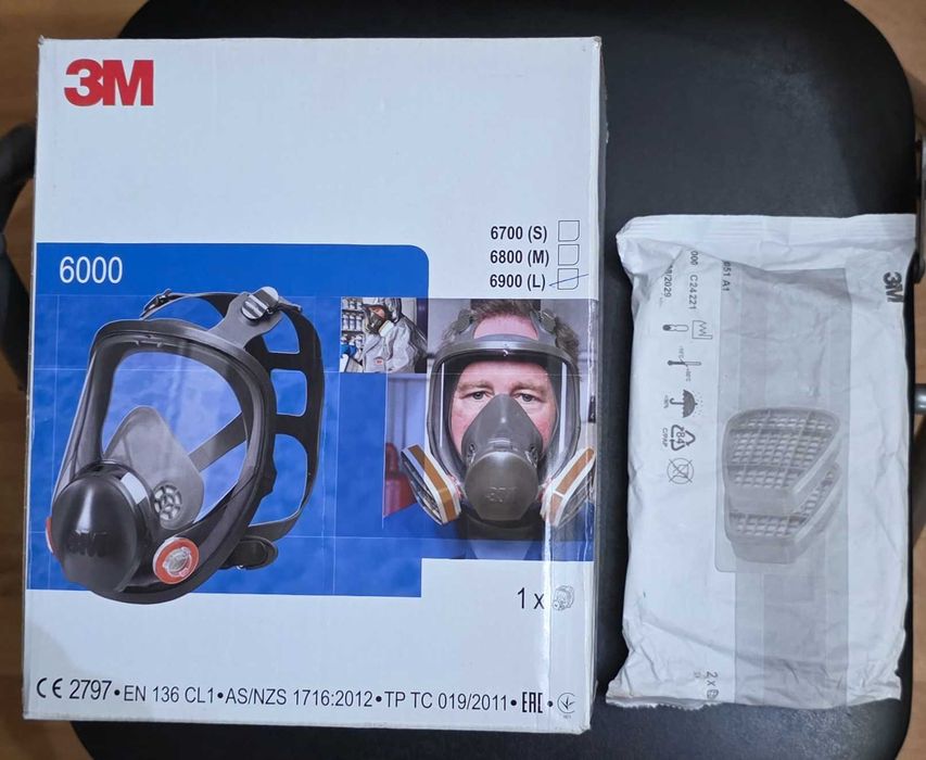 Pełna maska 3M oryginalna