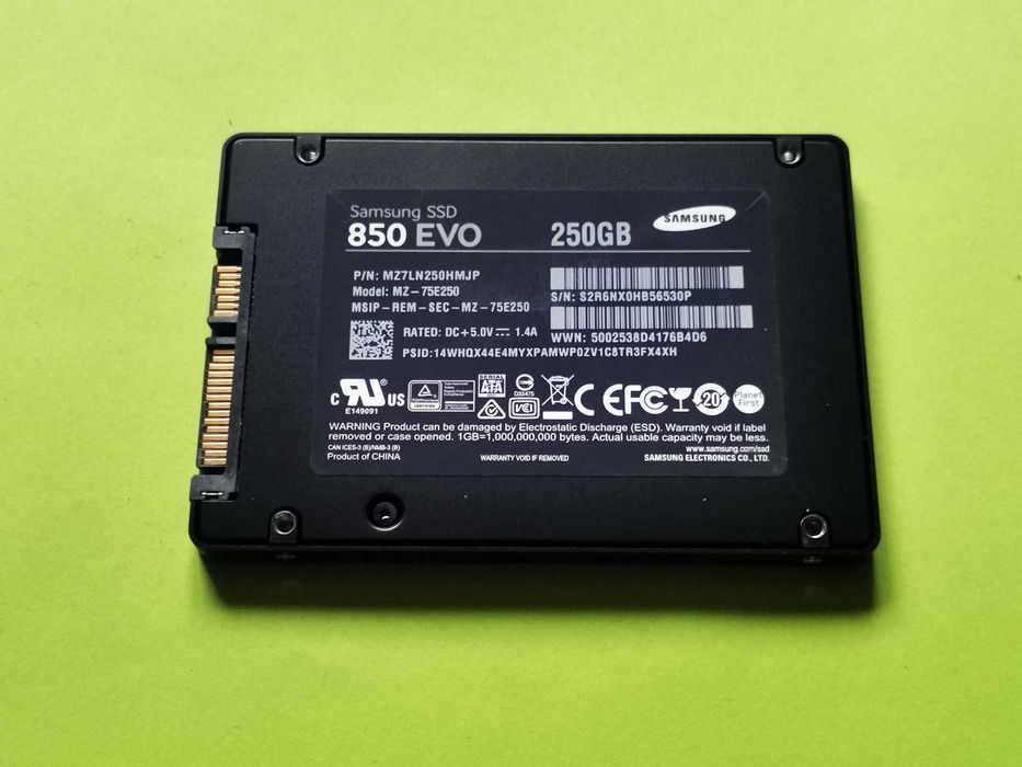 SSD 250GB Samsung 850 EvO