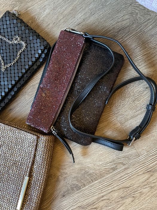 Malinhas, clutch ou pochetes