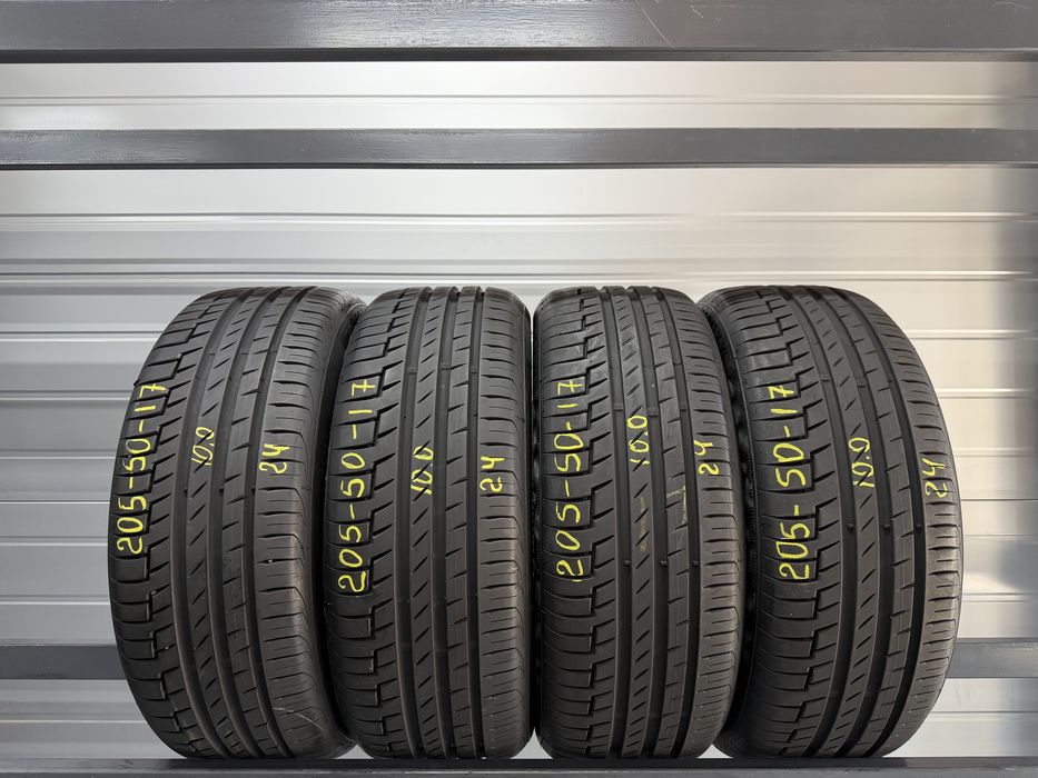 Літні шини 205/50r17 (93Y) XL Continental Premium Contact 6. Ціна 2500грн/шт.