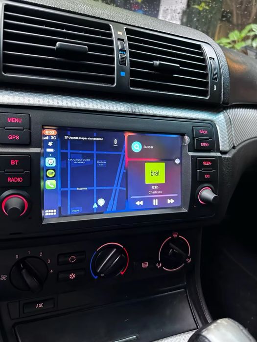 Штатна Android магнітола BMW E46