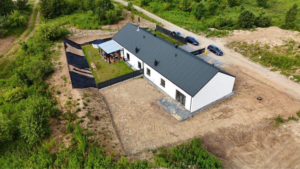 Funkcjonalny dom Parterowy 126m2 | Nikielkowo | Ogród 700m2 | Strych