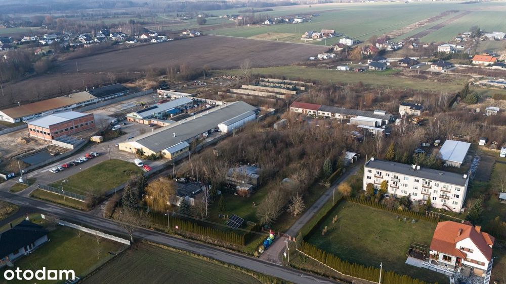 Hala/Magazyn 646 m² / działka 9633 m²/MPZP - Usługi/Produkcja/Magazyny - Widok 4