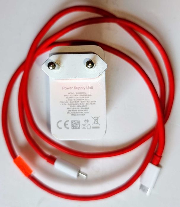 ŁADOWARKA SIECIOWA USB-C OnePlus 8 T Pro 9 10 11 Warp Charge 65W KABEL