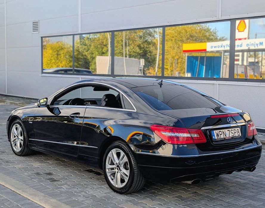 Mercedes-Benz Klasa E E350 CDI W207 272KM Automat Coupe Świetny stan Skóry Android Xenon/LED