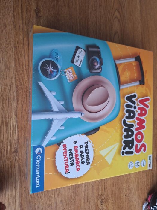 Jogo educativo familiar Vamos Viajar Clementoni