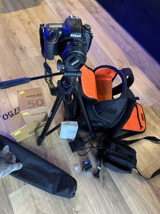 Nikon D750 FX Full Frame + Nikkor 50mm f/1.8G – 8331 zdjęć – komplet