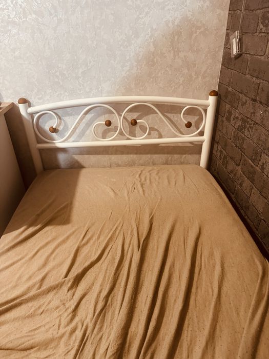 Продам односпальну кровать желізну Кулебівка