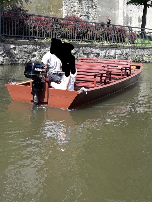 Łódź drewniana - gondola 10 osobowa