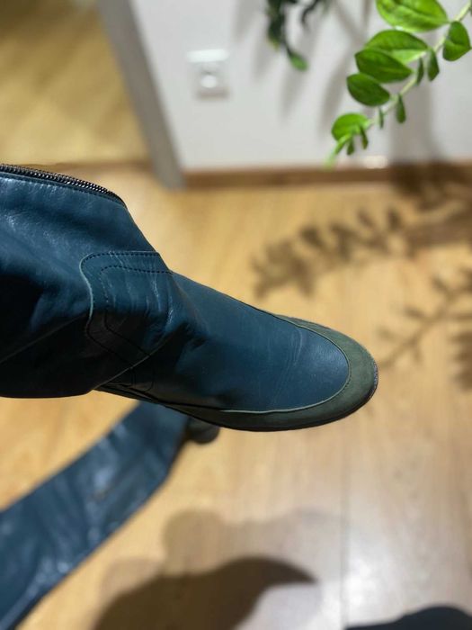 Сапоги ботфорты Fellini кожа LUX 40р