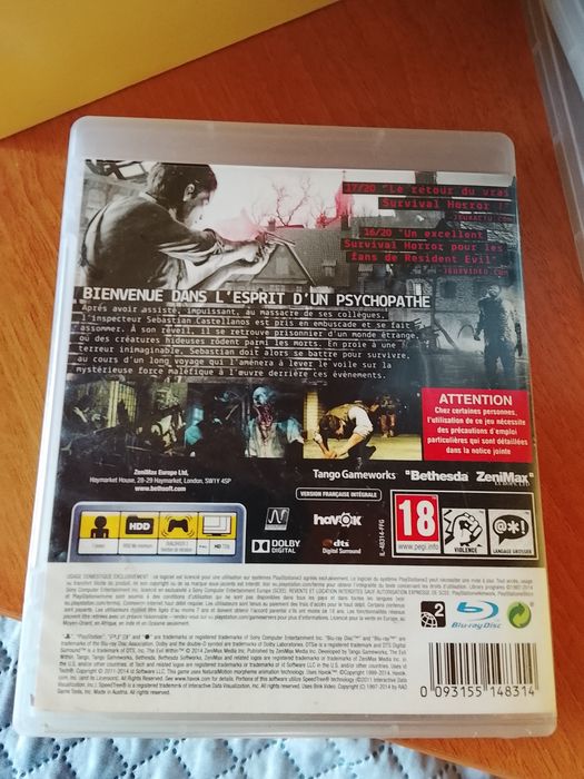 Jogo the evil within de PS3