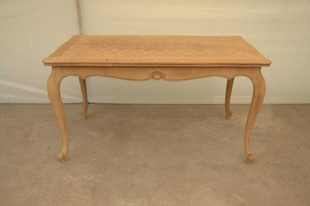 oczyszczony rozkładany stół ludwikowski