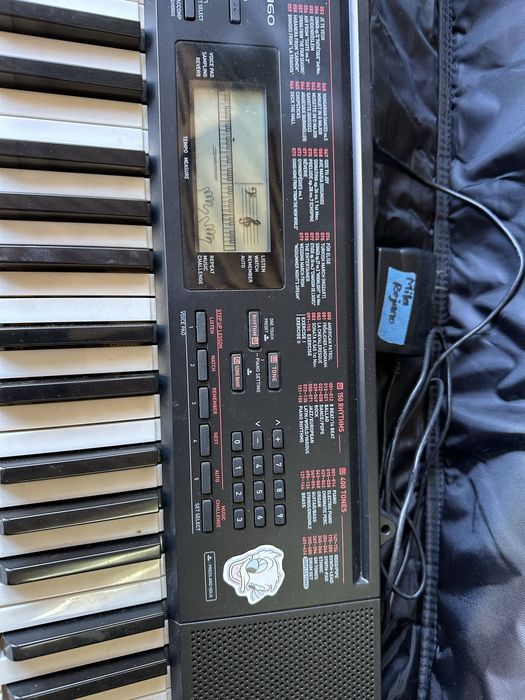 Teclado casio lk-160