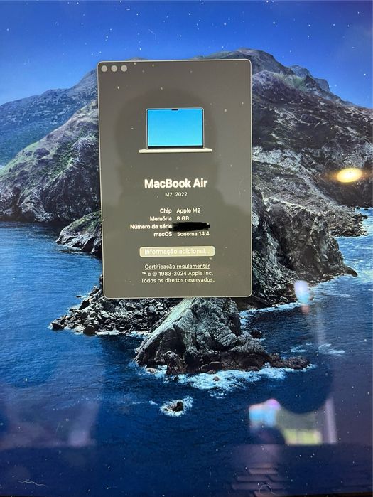 Macbook Air 13” 2022