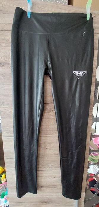 NOWE!!! Spodnie  z ekoskórki