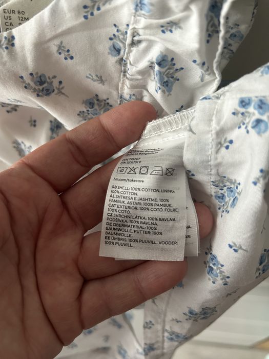 Sukienka hm rozm 80