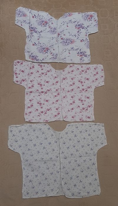 Распашонки для новорожденных. СССР.