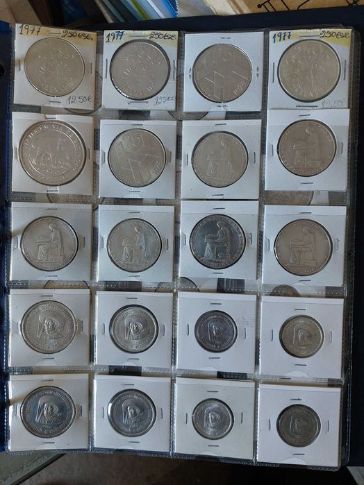 Moedas de prata  Escudos