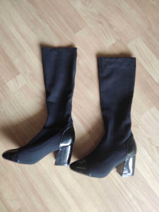 Nowe Kozaki - miękkie, elastyczne na jesień