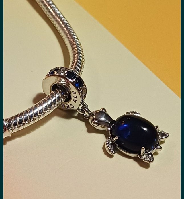 Charms żółwik do bransoletki Pandora