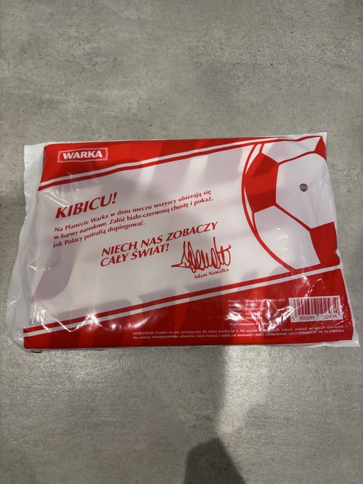 Chusta kibica Polska Warka 2018
