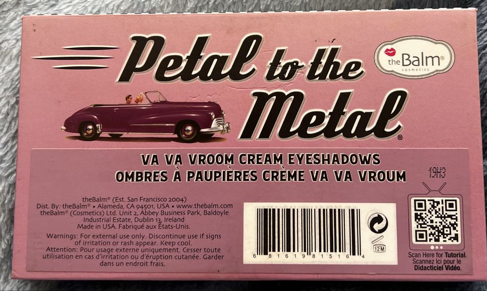 Paletka do oczu theBalm Petal to the Metal
