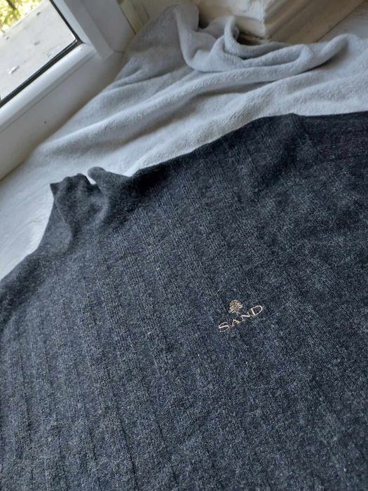 Sweter wełniany oversize, 80%wełny