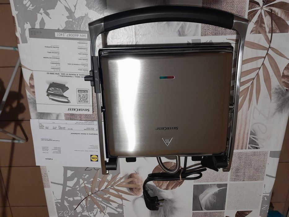 Grill kontaktowy, opiekacz do panini SPM2000 E2, 2000W
