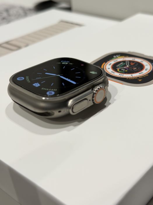 Apple Watch Ultra 1 49mm Titanium GPS + Cellular | IDEALNY | 86% | KOMPLET