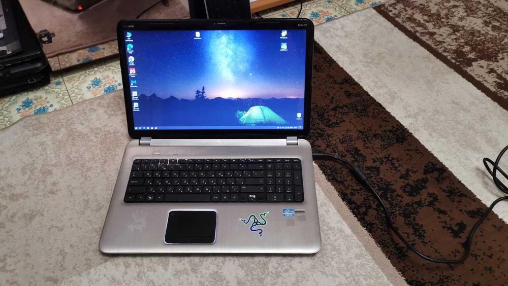 Ноутбук 17.3HD Led_HP_DV7_CoreI7-2720QM_8GbRam_128Gb SSD_500Gb