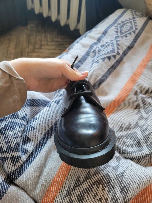 Dr. Martens 1461 — Mono Black Smooth