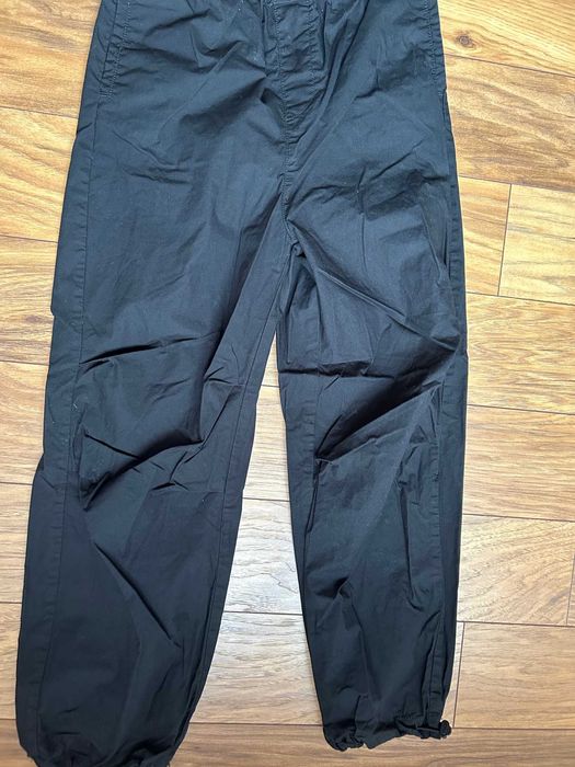 Spodnie dziewczęce parachute Sinsay czarne 146cm