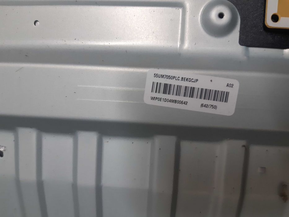 LG55UM7050PLC zasilacz LGP65TJ-18U1 i płyta