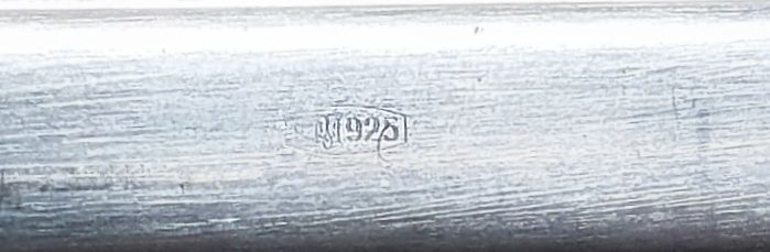 Ексклюзивна срібна візитниця Tiffany & Co. Atlas (2004) — Срібло 925