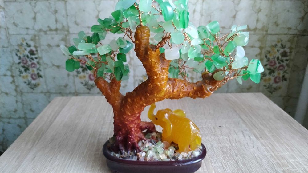 Дерево из натуральных камней (Дерево счастья)