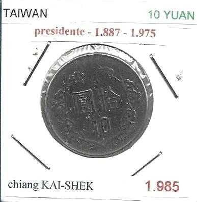 Formosa - - - ( Taiwan ) - - - - - Moedas