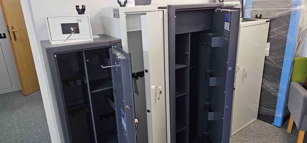 Szafa na BROŃ - sejf myśliwski - Klasy S1 - ELEKTRONICZNY zamek