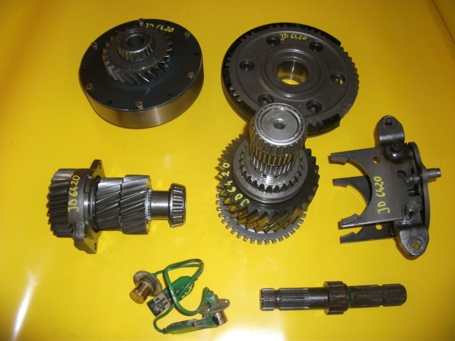 john deere 6420 --wom, napęd, wałek, koło zębate, kosz--części