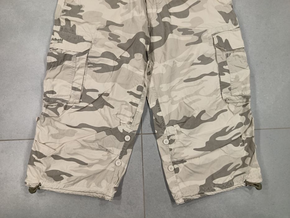 Krótkie spodenki bojówki Schott NYC męskie roz. M/L pustynna burza