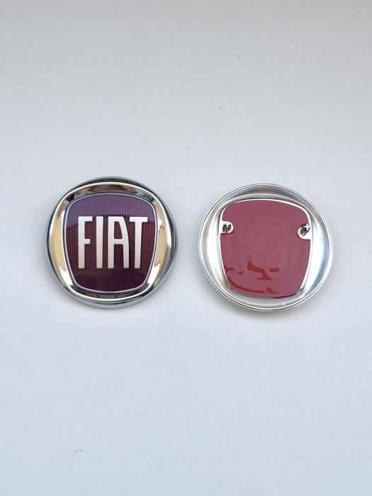 Emblema Símbolo Logótipo Fiat 8,5cm Grande Punto  Evo  Panda doblo Idea Vroma Bravo Sedici