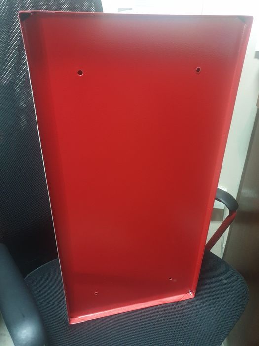 Caixa metalica de extintor nova