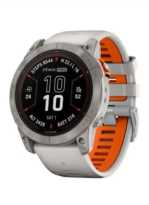 Смарт-годинник Garmin Fenix 7X Pro Sapphire Solar Titanium