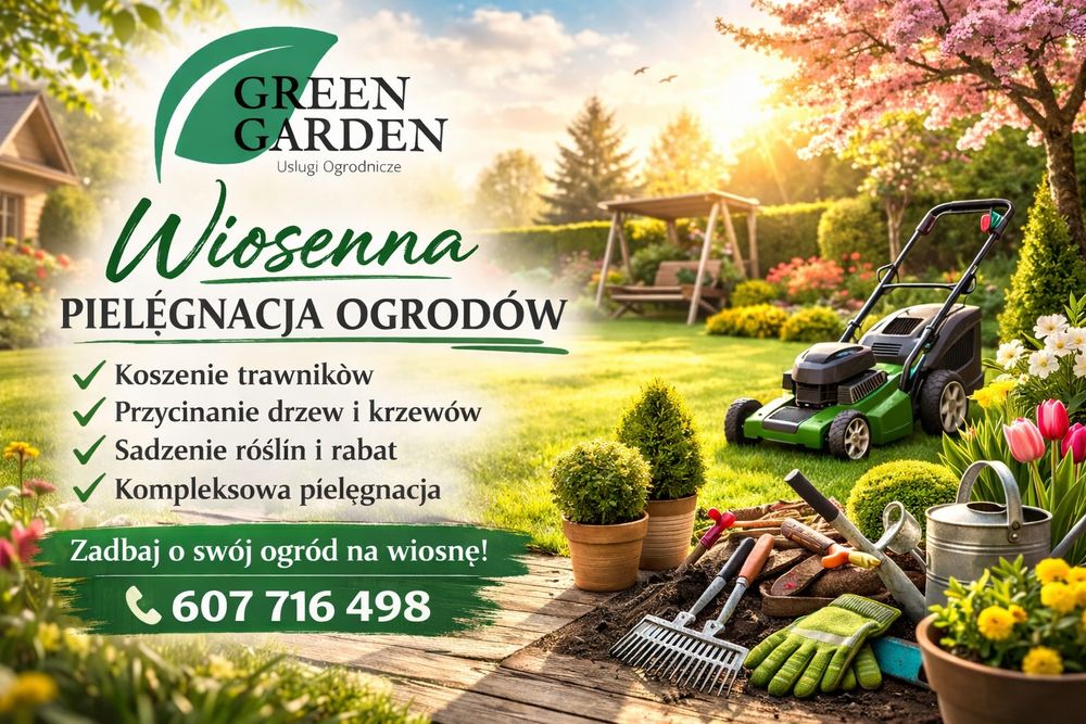 Wiosenna pielęgnacja ogrodów